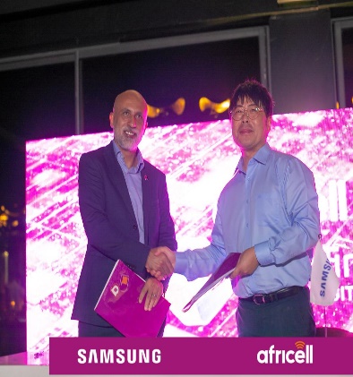 Africell Signs Partnership With Samsung