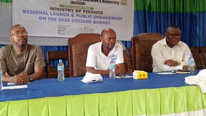 NaCCED Launches Public Engagement On 2024 Citizens’ Budget