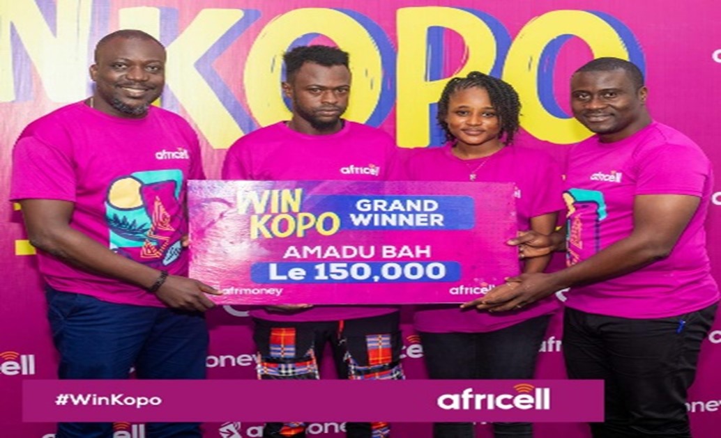 Truck Driver Receives NLe150,000 Grand Prize From Africell