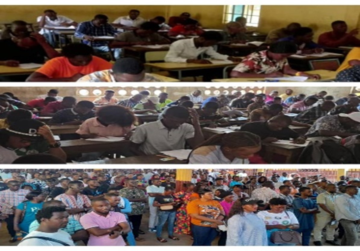 Over 1400 Applicants Write Civil Service Entrance Exams