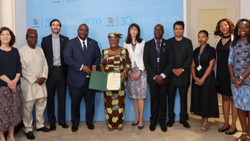 Sierra Leone Presents WTO Agreement On Fisheries