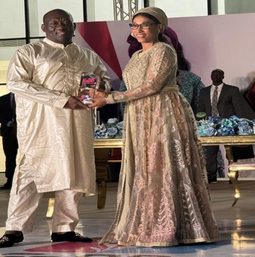 First Lady Of Gambia Recognizes Hon. Alhaji Musa Tarawally’s Humanitarian Gesture