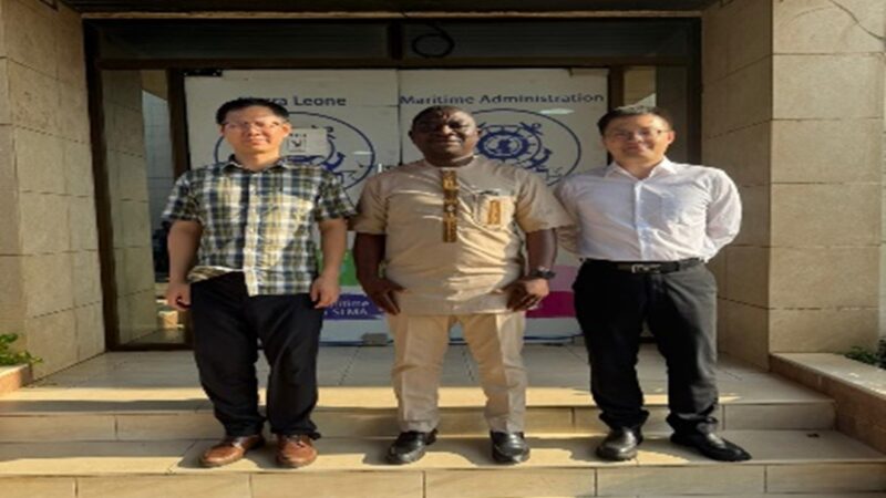 Chinese Embassy Defense Attaché Visits Sierra Leone Maritime Administration