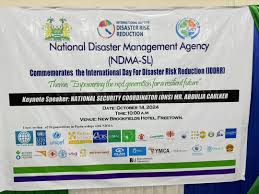 NDMA Commemorates International Day For Disaster Risk Reduction