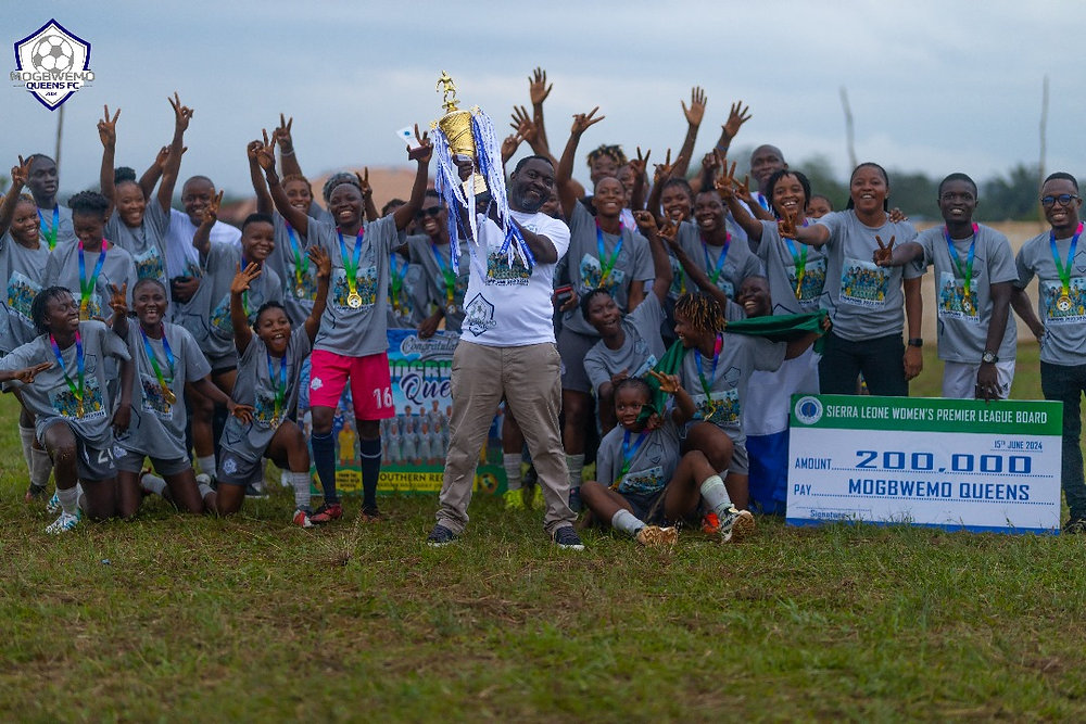 SLFA President Celebrates With Mogbwemo Queens