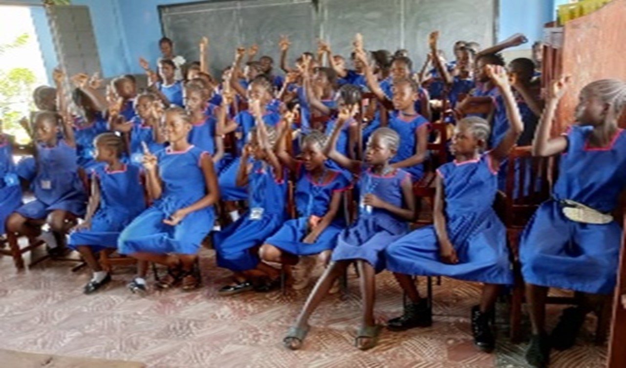 DWAN-SL Educates Deaf Girls On Menstrual Hygiene