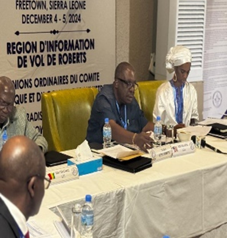 SLCAA DG & Colleagues Hold Technical Committee Meeting On RFIR In Freetown